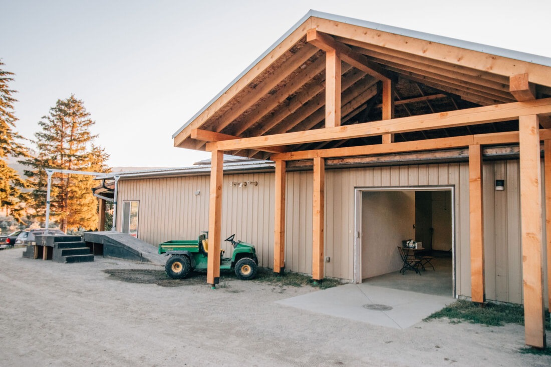 Horse facility at Kamloops Therapeutic Riding Association (KTRA)