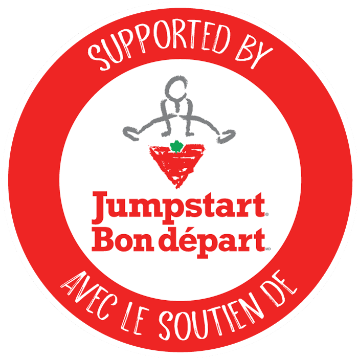 Canadian Tire Jumpstart logo, grant partner of Kamloops Therapeutic Riding Association